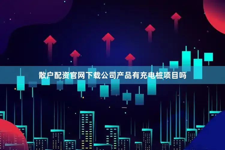 散户配资官网下载公司产品有充电桩项目吗